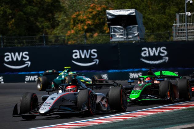 AUTO - FORMULA 2 2026 - BUDAPEST 03 MIYATA Ritomo (jpn), Hitech TGR, Dallara F2 2024, action during the 9th round of the 2026 FIA Formula 2 Championship from July 24 to 26, 2026 on the Hungaroring, in Mogyorod near Budapest, Hungary - MogyorodHungary  Copyright: xEricxAlonsox