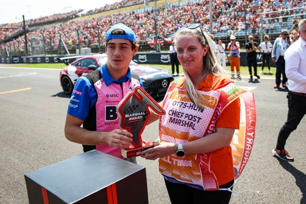 F1 - HUNGARIAN GRAND PRIX 2026 COLAPINTO Franco (arg), Alpine F1 Team A526, portrait marshall, commissaire de piste, marshal, marshalls, marshals award during the Formula 1 Hungarian Grand Prix 2026, 11th round of the 2026 Formula One World Championship, WM, Weltmeisterschaft from July 24 to 26, 2026 on the Hungaroring, in Mogyorod near Budapest, Hungary - MogyorodHungary  Copyright: xXavixBonillax
