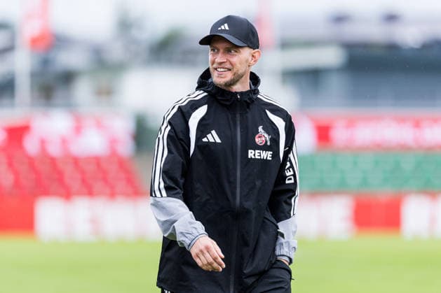 ST. JOHANN IN TIROL, AUSTRIA - JULY 26: Rene Wagner (Head Coach 1. FC Koeln) after a training session at trainings camp in Kitzbuehel of season 2026 27 at Koasastadion on July 26, 2026 in St. Johann in Tirol, Austria. Austria Copyright: xSteffiexWunderlx