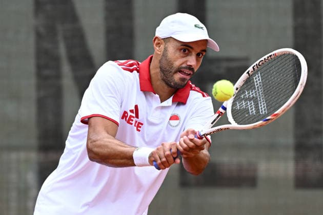 Laurent Lokoli FRA 26.07.2026 ¢ Tennis ¢ 1. Bundesliga Herren, TC Bredeney vs Kölner THC Stadion RW, Tennis Club Bredeney, Essen, NRW Germany *** Laurent Lokoli FRA July 26, 2026 ¢ Tennis ¢ Men s 1st Bundesliga, TC Bredeney vs. Kölner THC Stadion RW, Tennis Club Bredeney, Essen, North Rhine-Westphalia, Germany Copyright: xpepphotox xHorstxMauelshagenx pep00321, pep_20260726_hm_392600
