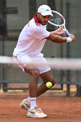 Laurent Lokoli FRA 26.07.2026 ¢ Tennis ¢ 1. Bundesliga Herren, TC Bredeney vs Kölner THC Stadion RW, Tennis Club Bredeney, Essen, NRW Germany *** Laurent Lokoli FRA July 26, 2026 ¢ Tennis ¢ Men s 1st Bundesliga, TC Bredeney vs. Kölner THC Stadion RW, Tennis Club Bredeney, Essen, North Rhine-Westphalia, Germany Copyright: xpepphotox xHorstxMauelshagenx pep00321, pep_20260726_hm_392614