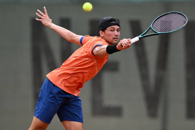 Akira Santillan AUS 26.07.2026 ¢ Tennis ¢ 1. Bundesliga Herren, TC Bredeney vs Kölner THC Stadion RW, Tennis Club Bredeney, Essen, NRW Germany *** Akira Santillan AUS July 26, 2026 ¢ Tennis ¢ Men s 1st Bundesliga, TC Bredeney vs. Kölner THC Stadion RW, Tennis Club Bredeney, Essen, North Rhine-Westphalia, Germany Copyright: xpepphotox xHorstxMauelshagenx pep00321, pep_20260726_hm_392662
