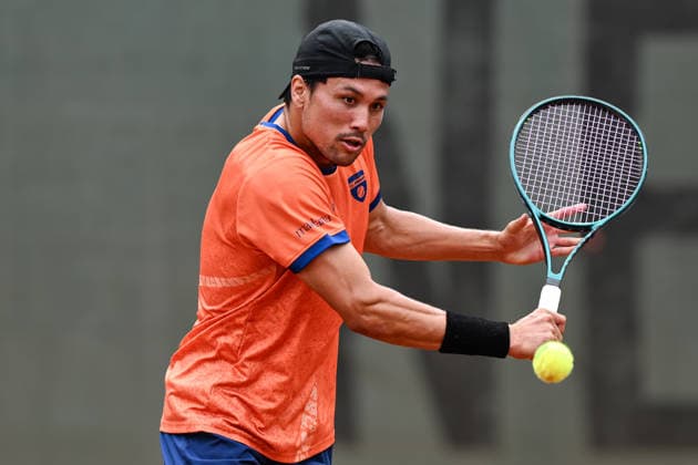 Akira Santillan AUS 26.07.2026 ¢ Tennis ¢ 1. Bundesliga Herren, TC Bredeney vs Kölner THC Stadion RW, Tennis Club Bredeney, Essen, NRW Germany *** Akira Santillan AUS July 26, 2026 ¢ Tennis ¢ Men s 1st Bundesliga, TC Bredeney vs. Kölner THC Stadion RW, Tennis Club Bredeney, Essen, North Rhine-Westphalia, Germany Copyright: xpepphotox xHorstxMauelshagenx pep00321, pep_20260726_hm_392684