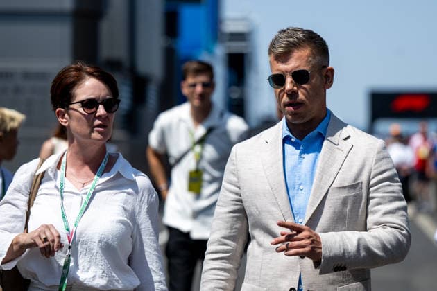 26.07.2026, HUN, Motorsport, FIA Formel 1 Weltmeisterschaft, Rennen, Saison 2026, Hungaroring Budapest, Großer Preis von Ungarn Peter Magyar ( Ministerpräsident Ungarn ) Mogyorod Hungaroring Pest Ungarn *** July 26, 2026, HUN, Motorsports, FIA Formula 1 World Championship, Race, 2026 Season, Hungaroring, Budapest, Hungarian Grand Prix, Peter Magyar, Prime Minister of Hungary, Mogyorod, Hungaroring, Pest, Hungary Copyright: xNordphotox xMemmlerx