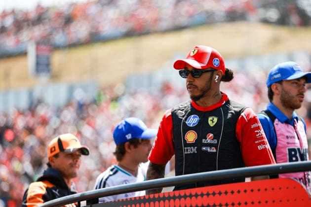 F1 - HUNGARIAN GRAND PRIX 2026 HAMILTON Lewis (gbr), Scuderia Ferrari SF-26, portrait during the Formula 1 Hungarian Grand Prix 2026, 11th round of the 2026 Formula One World Championship, WM, Weltmeisterschaft from July 24 to 26, 2026 on the Hungaroring, in Mogyorod near Budapest, Hungary -  Copyright: xEricxAlonsox