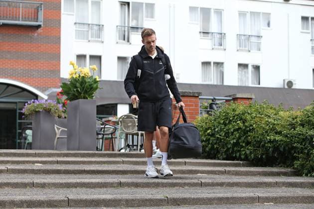 26.07.2026, NED, Fußball, Herren, 1. Bundesliga, Saison 2026 2027, Trainingslager, Bilderberg RÃ sidence Groot Heideborgh, SV Elversberg Lukas Petkov ( SV Elversberg 25 ) Garderen Bilderberg RÃ sidence Groot Heideborgh Gelderland Niederlande *** July 26, 2026, Netherlands, Soccer, Men s, 1st Bundesliga, 2026–2027 Season, Training Camp, Bilderberg Residence Groot Heideborgh, SV Elversberg, Lukas Petkov, SV Elversberg, 25 Garderen, Bilderberg Residence Groot Heideborgh, Gelderland, Netherlands Copyright: xNordphotox xSMx