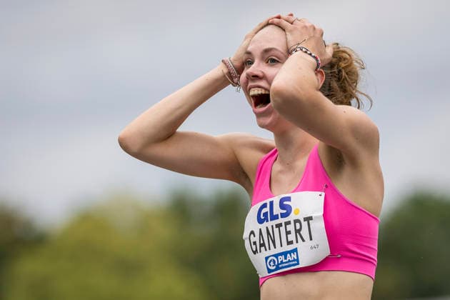 Deutsche Leichtathletik-Meisterschaften; Bochum-Wattenscheid, 26.07.2026 Dorothea Gantert (SpVg Laatzen), Hochsprung; Deutsche Leichtathletik-Meisterschaften am 26.07.2026 im Lorheide-Stadion, Bochum-Wattenscheid (Nordrhein-Westfalen). *** German Track and Field Championships, Bochum Wattenscheid, July 26, 2026; Dorothea Gantert, SpVg Laatzen, high jump; German Track and Field Championships on July 26, 2026, at Lorheide Stadium, Bochum-Wattenscheid, North Rhine-Westphalia Copyright: xBEAUTIFULxSPORTS AxelxKohringx