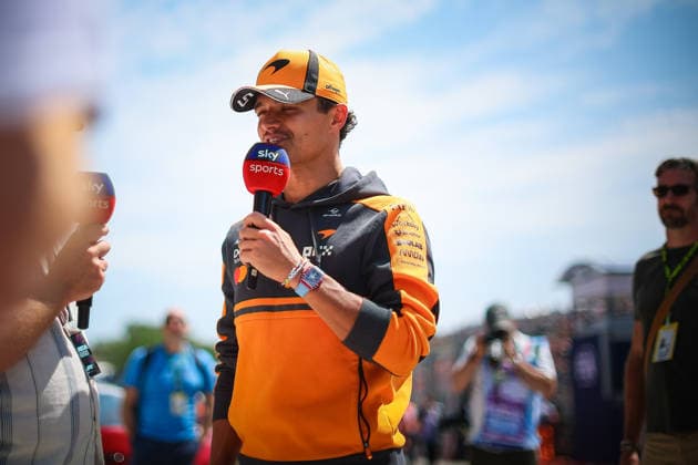 IPA87010444 - 01 Lando Norris (GBR), McLaren Mercedes MCL40, during the Hungarian Grand Prix at the Hungaroring in Budapest, July 23–26, 2026, 2026 Formula 1 World Championship, WM, Weltmeisterschaft  Copyright: xFedericoxBasile IPAxSportx xx 87010444