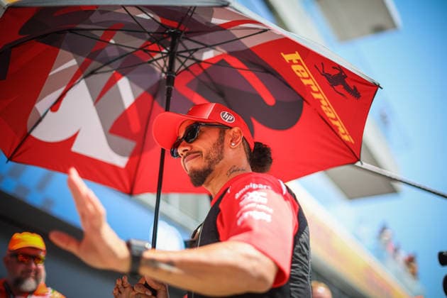 IPA87010457 - 44 Lewis Hamilton (GRB), Scuderia Ferrari SF26, during the Hungarian Grand Prix, Hungaroring, Budapest, July 23–26, 2026, 2026 Formula 1 World Championship, WM, Weltmeisterschaft  Copyright: xFedericoxBasile IPAxSportx xx 87010457