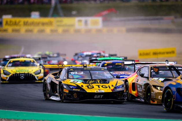 DTM, 9. + 10. Rennen Oschersleben 2026 63 Lamborghini Temerario GT3, GRT Grasser-Racing-Team: Mirko Bortolotti - picture by Gruppe C Photography Oschersleben Oschersleben Sachsen-Anhalt Germany Copyright: xGruppexCxPhotographyx