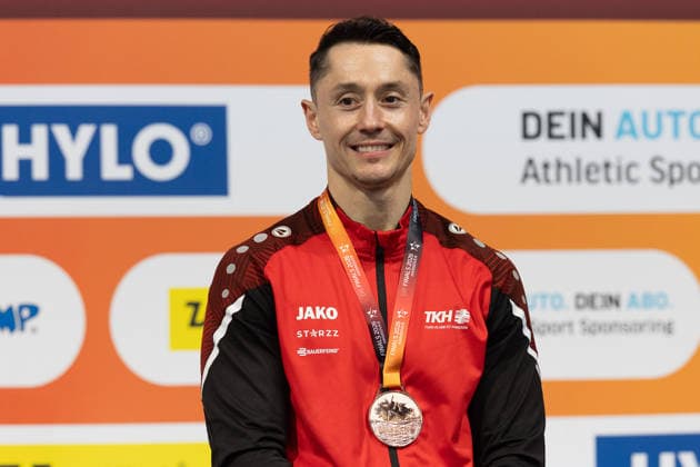 Deutsche Meisterschaften im Gerätturnen 2026, Gerätfinals Andreas Toba (Turn-Klubb zu Hannover). Deutsche Meisterschaften im Gerätturnen, Gerätfinals, am 26. Juli 2026 in der ZAG-Arena in Hannover., Hannover Niedersachsen Deutschland ZAG Arena *** 2026 German Artistic Gymnastics Championships, Apparatus Finals, Andreas Toba Turn Klubb zu Hannover German Artistic Gymnastics Championships, Apparatus Finals, on July 26, 2026, at the ZAG Arena in Hanover, Hanover, Lower Saxony, Germany ZAG Arena