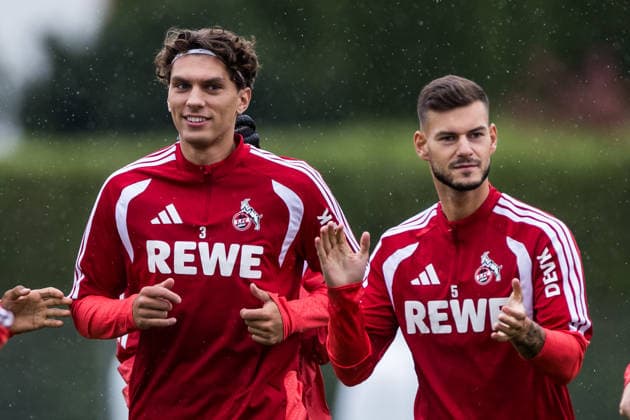 ST. JOHANN IN TIROL, AUSTRIA - JULY 26: Julian Pauli (1. FC Koeln, 3) running laps during a training session at trainings camp in Kitzbuehel of season 2026 27 at Koasastadion on July 26, 2026 in St. Johann in Tirol, Austria. Austria Copyright: xSteffiexWunderlx