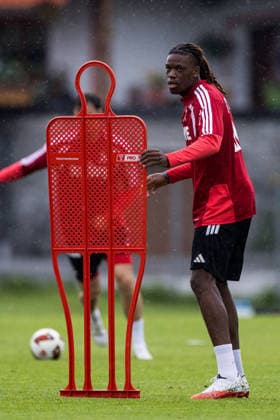 ST. JOHANN IN TIROL, AUSTRIA - JULY 26: Elias Bakatukanda (1. FC Koeln) during a training session at trainings camp in Kitzbuehel of season 2026 27 at Koasastadion on July 26, 2026 in St. Johann in Tirol, Austria. Austria Copyright: xSteffiexWunderlx