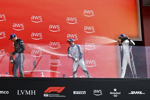 11 Chester Kieffer (LUX, Schumacher CLRT), 25 Wouter Boerekamps (NLD, Team GP Elite), 2 Marcus Amand (FIN, BWT Lechner Racing), Porsche Mobil 1 Supercup at Hungaroring on July 26, 2026 in Budapest, Hungary. (Photo by HOCH ZWEI) Budapest Hungary *** 11 Chester Kieffer (LUX), Schumacher (CLRT), 25 Wouter Boerekamps (NLD), Team GP Elite, 2 Marcus Amand (FIN), BWT Lechner Racing, Porsche Mobil 1 Supercup at the Hungaroring on July 26, 2026, in Budapest, Hungary. Photo by HOCH ZWEI, Budapest, Hungary