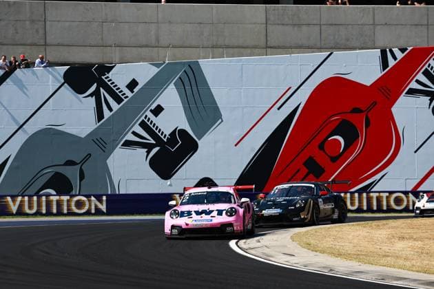 2 Marcus Amand (FIN, BWT Lechner Racing), 11 Chester Kieffer (LUX, Schumacher CLRT), Porsche Mobil 1 Supercup at Hungaroring on July 26, 2026 in Budapest, Hungary. (Photo by HOCH ZWEI) Budapest Hungary *** 2 Marcus Amand (FIN), BWT Lechner Racing; 11 Chester Kieffer (LUX), Schumacher CLRT; Porsche Mobil 1 Supercup at the Hungaroring on July 26, 2026, in Budapest, Hungary. Photo by HOCH ZWEI, Budapest, Hungary