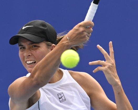 Lilli Tagger of Austria (pictured) in action during the match against Daria Snigur of Ukraine within the women s WTA, Tennis Damen 250 Livesport Prague Open 2026 tennis tournament in Prague, Czech Republic, on July 26, 2026. (CTKxPhoto MichalxKrumphanzl) CTKPhotoP2026072603122  CTKPhotoP2026072603122