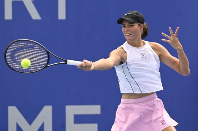 Lilli Tagger of Austria (pictured) in action during the match against Daria Snigur of Ukraine within the women s WTA, Tennis Damen 250 Livesport Prague Open 2026 tennis tournament in Prague, Czech Republic, on July 26, 2026. (CTKxPhoto MichalxKrumphanzl) CTKPhotoP2026072603132  CTKPhotoP2026072603132