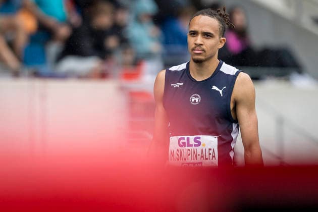 Deutsche Leichtathletik-Meisterschaften; Bochum-Wattenscheid, 26.07.2026 Malik Skupin-Alfa (LG Offenburg), 800m; Deutsche Leichtathletik-Meisterschaften am 26.07.2026 im Lorheide-Stadion, Bochum-Wattenscheid (Nordrhein-Westfalen). *** German Track and Field Championships, Bochum Wattenscheid, July 26, 2026; Malik Skupin, Alfa LG Offenburg, 800m; German Track and Field Championships on July 26, 2026, at Lorheide Stadium, Bochum-Wattenscheid, North Rhine-Westphalia Copyright: xBEAUTIFULxSPORTS AxelxKohringx