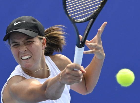 Lilli Tagger of Austria (pictured) in action during the match against Daria Snigur of Ukraine within the women s WTA, Tennis Damen 250 Livesport Prague Open 2026 tennis tournament in Prague, Czech Republic, on July 26, 2026. (CTKxPhoto MichalxKrumphanzl) CTKPhotoP2026072603141  CTKPhotoP2026072603141