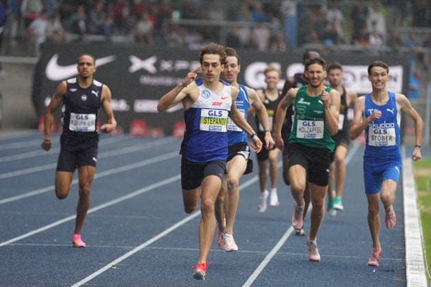 Leichtathletik, Athletics, Track and Field,, Leichtathletik DM 2026 , 25.07-26.07.2026, Lohrheidestadion Bochum-Wattenheid 800m Männer finale, Alexander Stepanov, VFL Sindelfingen Copyright Gladys Chai von der Laage *** Track and Field, Athletics, Track and Field, 2026 German Track and Field Championships, July 25–26, 2026, Lohrheidestadion, Bochum, Wattenheid, Men’s 800m Final, Alexander Stepanov, VFL Sindelfingen, Copyright Gladys Chai von der Laage