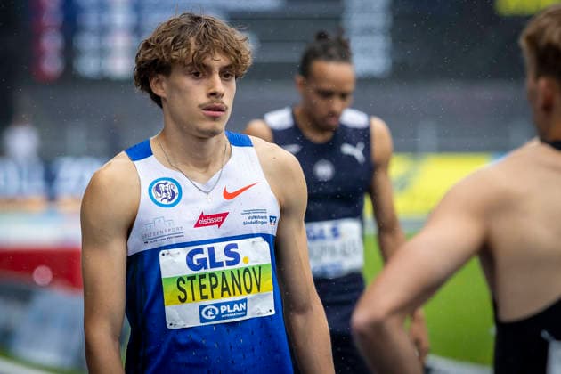 Deutsche Leichtathletik-Meisterschaften; Bochum-Wattenscheid, 26.07.2026 Deutscher Meister über 800m: Alexander Stepanov (VfL Sindelfingen); Deutsche Leichtathletik-Meisterschaften am 26.07.2026 im Lorheide-Stadion, Bochum-Wattenscheid (Nordrhein-Westfalen). *** German Track and Field Championships, Bochum Wattenscheid, July 26, 2026; German 800-meter Champion: Alexander Stepanov, VfL Sindelfingen; German Track and Field Championships on July 26, 2026, at Lorheide Stadium, Bochum-Wattenscheid, North Rhine-Westphalia Copyright: xBEAUTIFULxSPORTS LeahxKohringx