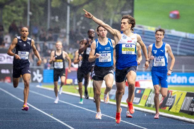 Deutsche Leichtathletik-Meisterschaften; Bochum-Wattenscheid, 26.07.2026 Deutscher Meister über 800m: Alexander Stepanov (VfL Sindelfingen); Deutsche Leichtathletik-Meisterschaften am 26.07.2026 im Lorheide-Stadion, Bochum-Wattenscheid (Nordrhein-Westfalen). *** German Track and Field Championships, Bochum Wattenscheid, July 26, 2026; German 800-meter Champion: Alexander Stepanov, VfL Sindelfingen; German Track and Field Championships on July 26, 2026, at Lorheide Stadium, Bochum-Wattenscheid, North Rhine-Westphalia Copyright: xBEAUTIFULxSPORTS LeahxKohringx