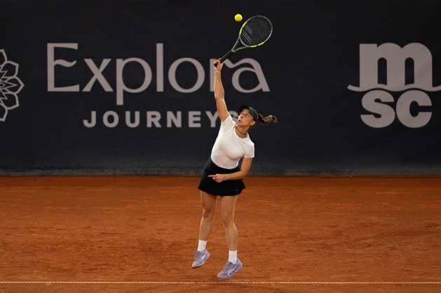 Tamara Korpatsch (GER) Aufschlag, Angabe, Service, GER, Anna Bondar vs Tamara Korpatsch, Tennis, MSC Hamburg Ladies Open WTA, Tennis Damen 250, Finale, 26.07.2026 GER, Anna Bondar vs Tamara Korpatsch, Tennis, MSC Hamburg Ladies Open WTA 250, Finale, 26.07.2026 Hamburg *** Tamara Korpatsch GER Serve, Anna Bondar vs. Tamara Korpatsch, Tennis, MSC Hamburg Ladies Open WTA 250, Final, July 26, 2026, GER, Anna Bondar vs. Tamara Korpatsch, Tennis, MSC Hamburg Ladies Open WTA 250, Final, July 26, 2026, Hamburg Copyright: xEibner-Pressefoto MaxxVincenx EP_MVN