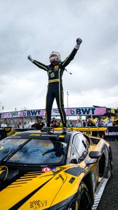 DTM, 9. + 10. Rennen Oschersleben 2026 63 Lamborghini Temerario GT3, GRT Grasser-Racing-Team: Mirko Bortolotti - picture by Gruppe C Photography Oschersleben Motorsportarena Oschersleben Deutschland Copyright: xGruppexCxPhotographyx