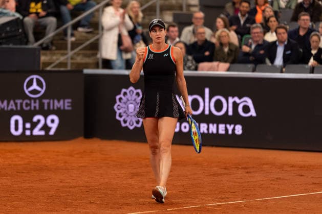Anna Bondar (HUN) im Bild, Jubel, Freude, Emotion, Geste, GER, Anna Bondar vs Tamara Korpatsch, Tennis, MSC Hamburg Ladies Open WTA, Tennis Damen 250, Finale, 26.07.2026 GER, Anna Bondar vs Tamara Korpatsch, Tennis, MSC Hamburg Ladies Open WTA 250, Finale, 26.07.2026 Hamburg *** Anna Bondar (HUN) in the photo, celebration, joy, emotion, gesture, GER, Anna Bondar vs. Tamara Korpatsch, tennis, MSC Hamburg Ladies Open WTA 250, final, July 26, 2026, GER, Anna Bondar vs. Tamara Korpatsch, tennis, MSC Hamburg Ladies Open WTA 250, final, July 26, 2026, Hamburg Copyright: xEibner-Pressefoto MaxxVincenx EP_MVN