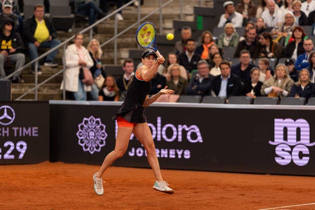 Anna Bondar (HUN) im Bild am Ball, Aktion, GER, Anna Bondar vs Tamara Korpatsch, Tennis, MSC Hamburg Ladies Open WTA, Tennis Damen 250, Finale, 26.07.2026 GER, Anna Bondar vs Tamara Korpatsch, Tennis, MSC Hamburg Ladies Open WTA 250, Finale, 26.07.2026 Hamburg *** Anna Bondar (HUN) pictured in action on the court, GER, Anna Bondar vs. Tamara Korpatsch, Tennis, MSC Hamburg Ladies Open WTA 250, Final, July 26, 2026, GER, Anna Bondar vs. Tamara Korpatsch, tennis, MSC Hamburg Ladies Open WTA 250, final, July 26, 2026, Hamburg Copyright: xEibner-Pressefoto MaxxVincenx EP_MVN