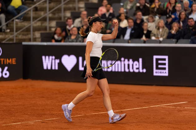 Tamara Korpatsch (GER) im Bild, Jubel, Freude, Emotion, Geste, GER, Anna Bondar vs Tamara Korpatsch, Tennis, MSC Hamburg Ladies Open WTA, Tennis Damen 250, Finale, 26.07.2026 GER, Anna Bondar vs Tamara Korpatsch, Tennis, MSC Hamburg Ladies Open WTA 250, Finale, 26.07.2026 Hamburg *** Tamara Korpatsch (GER) in the photo, celebration, joy, emotion, gesture, GER, Anna Bondar vs. Tamara Korpatsch, tennis, MSC Hamburg Ladies Open WTA 250, final, July 26, 2026, GER, Anna Bondar vs. Tamara Korpatsch, tennis, MSC Hamburg Ladies Open WTA 250, final, July 26, 2026, Hamburg Copyright: xEibner-Pressefoto MaxxVincenx EP_MVN