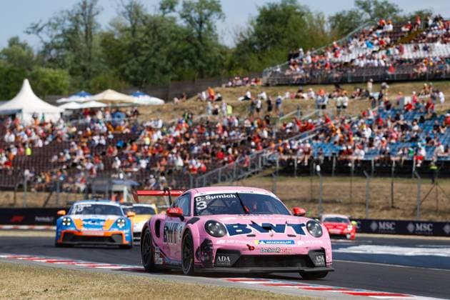 3 Caleb Sumich (AUS, BWT Lechner Racing), Porsche Mobil 1 Supercup at Hungaroring on July 26, 2026 in Budapest, Hungary. (Photo by HOCH ZWEI) Budapest Hungary *** 3 Caleb Sumich (AUS), BWT Lechner Racing, Porsche Mobil 1 Supercup at the Hungaroring on July 26, 2026, in Budapest, Hungary. Photo by HOCH ZWEI, Budapest, Hungary