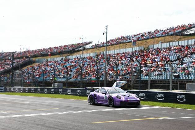 22 Dirk Schouten (NLD, Looping by CarTech), Porsche Mobil 1 Supercup at Hungaroring on July 26, 2026 in Budapest, Hungary. (Photo by HOCH ZWEI) Budapest Hungary *** 22 Dirk Schouten (NLD), Looping by CarTech, Porsche Mobil 1 Supercup at the Hungaroring on July 26, 2026, in Budapest, Hungary. Photo by HOCH ZWEI, Budapest, Hungary