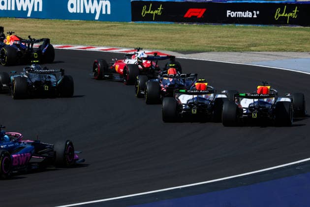 F1 - HUNGARIAN GRAND PRIX 2026 Start 30 LAWSON Liam (nzl), Visa Cash App RB F1 Team VCARB03, action during the Formula 1 Hungarian Grand Prix 2026, 11th round of the 2026 Formula One World Championship, WM, Weltmeisterschaft from July 24 to 26, 2026 on the Hungaroring, in Mogyorod near Budapest, Hungary -  Copyright: xFLORENTxGOODENx