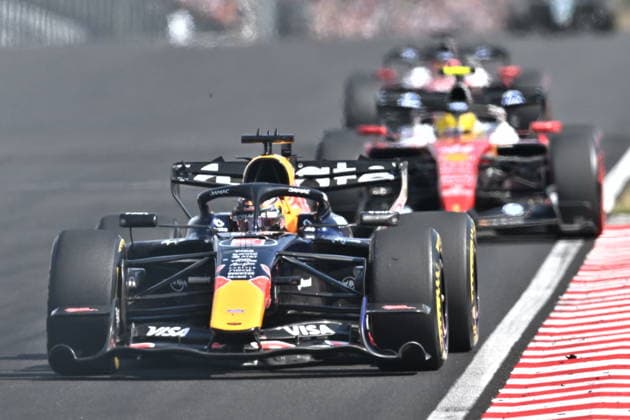 RECORD DATE NOT STATED F1 Grand Prix of Hungary MOGYOROD, HUNGARY JULY 26: Max Verstappen of the Netherlands drives the Oracle Red Bull Racing car on track during the race of the Formula 1 AWS Hungarian Grand Prix 2026 at the Hungaroring on July 26, 2026 in Mogyorod, Hungary. Budapest Hungary  Copyright: xArturxWidakx originalFilename:widak-f1grandp260726_npcbk.jpg
