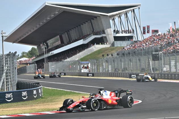 RECORD DATE NOT STATED F1 Grand Prix of Hungary MOGYOROD, HUNGARY JULY 26: Charles Leclerc of Monaco drives the Scuderia Ferrari HP car on track during the race of the Formula 1 AWS Hungarian Grand Prix 2026 at the Hungaroring on July 26, 2026 in Mogyorod, Hungary. Budapest Hungary  Copyright: xArturxWidakx originalFilename:widak-f1grandp260726_npljo.jpg