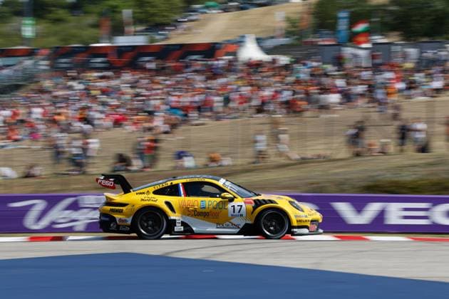 17 Jaap van Lagen (NLD, Martinet by Almeras), Porsche Mobil 1 Supercup at Hungaroring on July 26, 2026 in Budapest, Hungary. (Photo by HOCH ZWEI) Budapest Hungary *** 17 Jaap van Lagen (NLD), Martinet by Almeras, Porsche Mobil 1 Supercup at the Hungaroring on July 26, 2026, in Budapest, Hungary. Photo by HOCH ZWEI, Budapest, Hungary