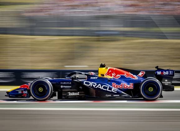 BUDAPEST - Max Verstappen (Red Bull Racing) during the race at the Hungaroring for the Hungarian Grand Prix. SANDER KONING ANP xVIxANPxSportx xxANPxIVx 564336338 originalFilename: 564336338.jpg
