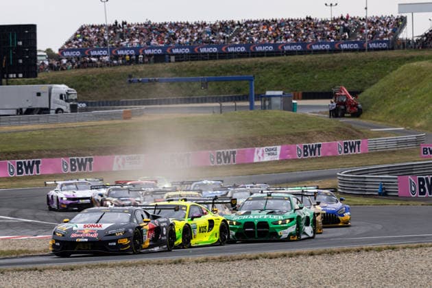 GER, DTM, 9. & 10. Lauf, Motorsport Arena Oschersleben 26.07.2026, Motorsport Arena, Oschersleben, GER, DTM, 9. & 10. Lauf, Motorsport Arena Oschersleben Start zum Rennen Â Foto: Alexander Trienitz Oschersleben Motorsport Arena Sachsen-Anhalt Deutschland *** GER, DTM, Round 9 of 10, Motorsport Arena Oschersleben, July 26, 2026, Motorsport Arena, Oschersleben, GER, DTM, Round 9 of 10, Motorsport Arena Oschersleben: Start of the race. Photo by Alexander Trienitz, Oschersleben Motorsport Arena, Saxony-Anhalt, Germany
