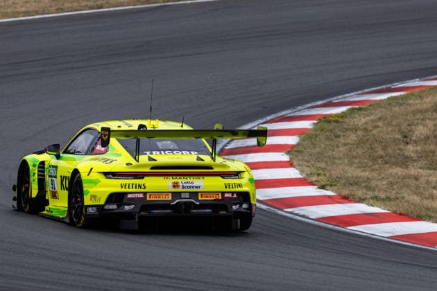 GER, DTM, 9. & 10. Lauf, Motorsport Arena Oschersleben 26.07.2026, Motorsport Arena, Oschersleben, GER, DTM, 9. & 10. Lauf, Motorsport Arena Oschersleben Thomas Preining, Manthey Porsche 911 GT3 R Evo Â Foto: Alexander Trienitz Oschersleben Motorsport Arena Sachsen-Anhalt Deutschland *** GER, DTM, Round 9 of 10, Motorsport Arena Oschersleben, July 26, 2026, Motorsport Arena, Oschersleben, GER, DTM, Round 9 of 10, Motorsport Arena Oschersleben Thomas Preining, Manthey Porsche 911 GT3 R Evo Photo by Alexander Trienitz Oschersleben Motorsport Arena Saxony-Anhalt Germany