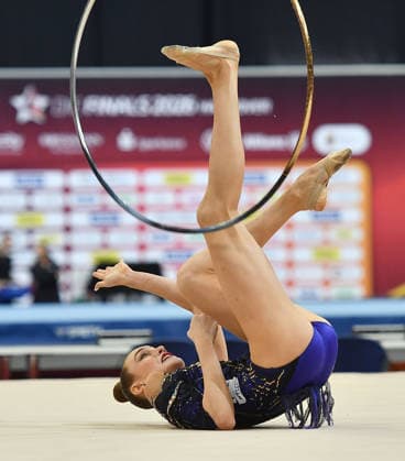 26.07.2026, xhbx, Turnen Rhythmische Sportgymnastik, Deutsche Meisterschaften 2026 v.l. Darja Varfolomeev (TSV Schmiden 1902) Übungen mit dem Reifen (DFL DFB REGULATIONS PROHIBIT ANY USE OF PHOTOGRAPHS as IMAGE SEQUENCES and or QUASI-VIDEO) Hannover *** July 26, 2026, xhbx, Gymnastics, Rhythmic Gymnastics, 2026 German Championships v l Darja Varfolomeev TSV Schmiden 1902 Hoop Routine DFL DFB REGULATIONS PROHIBIT ANY USE OF PHOTOGRAPHS as IMAGE SEQUENCES and or QUASI-VIDEO Hannover