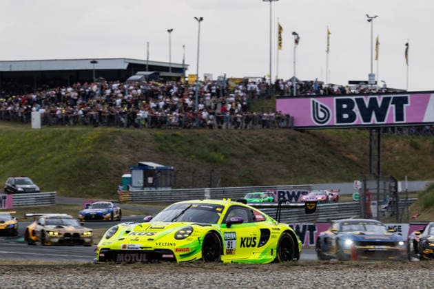 GER, DTM, 9. & 10. Lauf, Motorsport Arena Oschersleben 26.07.2026, Motorsport Arena, Oschersleben, GER, DTM, 9. & 10. Lauf, Motorsport Arena Oschersleben Thomas Preining, Manthey Porsche 911 GT3 R Evo Â Foto: Alexander Trienitz Oschersleben Motorsport Arena Sachsen-Anhalt Deutschland *** GER, DTM, Round 9 of 10, Motorsport Arena Oschersleben, July 26, 2026, Motorsport Arena, Oschersleben, GER, DTM, Round 9 of 10, Motorsport Arena Oschersleben Thomas Preining, Manthey Porsche 911 GT3 R Evo Photo by Alexander Trienitz Oschersleben Motorsport Arena Saxony-Anhalt Germany