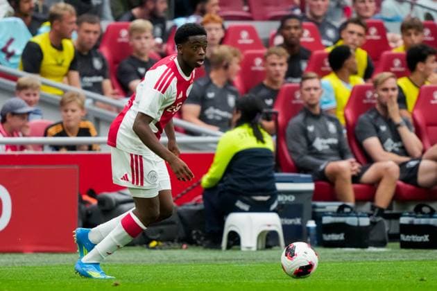 AMSTERDAM , 26-07-2026, Johan Cruijff ArenA , season 2026 2027 , Pre season footbal . Match between Ajax and Burnley FC , Picture shows AFC Ajax player Mohamed Abdalla Ajax - Burnley (friendly)  x205217439x Copyright: