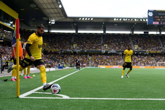 Bern, Switzerland - July 26: Kastriot Imeri (29 YB) with the corner kick resulting in the 3:2 for BSC Young Boys during the Brack Super League match between BSC Young Boys and FC Sion at Stadion Wankdorf on July 26, 2026 in Bern, Switzerland.  Copyright: xKjetilxWaberx xSPPx Sportspressphoto_SPR196938