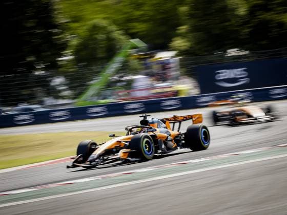 BUDAPEST - Oscar Piastri (McLaren) during the race at the Hungaroring for the Hungarian Grand Prix. SANDER KONING ANP xVIxANPxSportx xxANPxIVx 564336872 originalFilename: 564336872.jpg