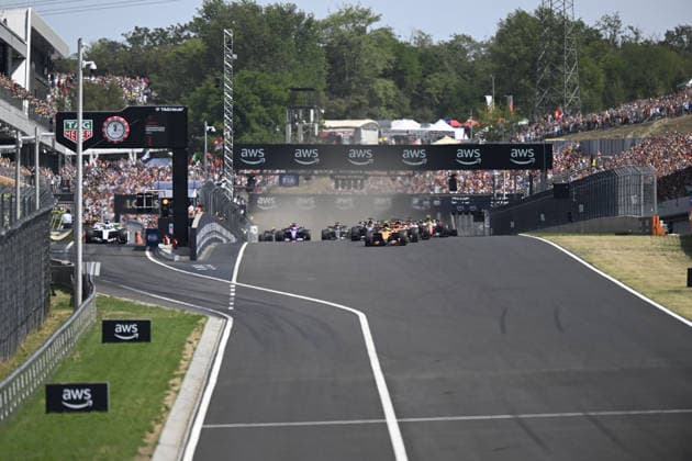 July 26, 2026, Budapest, Budapest, Hungary: The race start of the Hungarian Grand Prix at the Hungaroring circuit during the 2026 Hungarian Grand Prix in Budapest, Hungary on 25 July 2026. Budapest Hungary - ZUMAs291 20260726_zip_s291_003 Copyright: xBalintxSzentgallayx