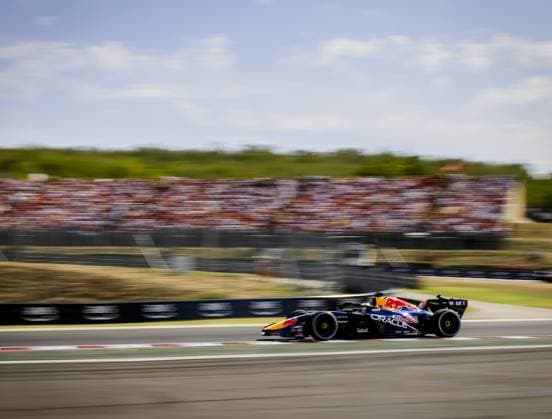 BUDAPEST - Max Verstappen (Red Bull Racing) during the race at the Hungaroring for the Hungarian Grand Prix. SANDER KONING ANP xVIxANPxSportx xxANPxIVx 564337234 originalFilename: 564337234.jpg
