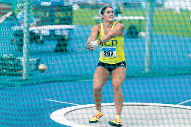 2026 Athletics Ireland National Outdoor Championships, Morton Stadium, Dublin 26 7 2026 Nicola Tuthill wins her 5th Senior title in the Women™s Hammer Throw Nicola Tuthill 26 7 2026  Copyright: xx 0U6A8033