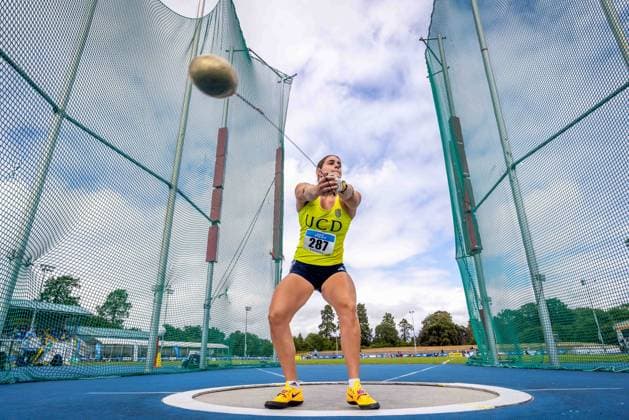 2026 Athletics Ireland National Outdoor Championships, Morton Stadium, Dublin 26 7 2026 Nicola Tuthill wins her 5th Senior title in the Women™s Hammer Throw Nicola Tuthill 26 7 2026  Copyright: xx 2V7A8463