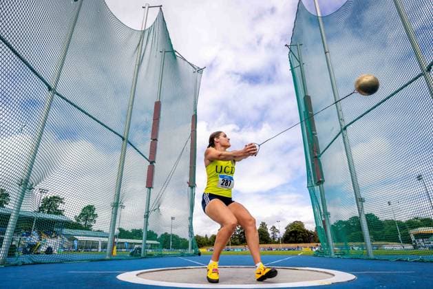 2026 Athletics Ireland National Outdoor Championships, Morton Stadium, Dublin 26 7 2026 Nicola Tuthill wins her 5th Senior title in the Women™s Hammer Throw Nicola Tuthill 26 7 2026  Copyright: xx 2V7A8477